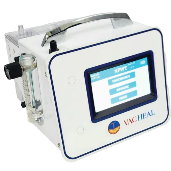 VacHeal Pro NPWT device with touchscreen display